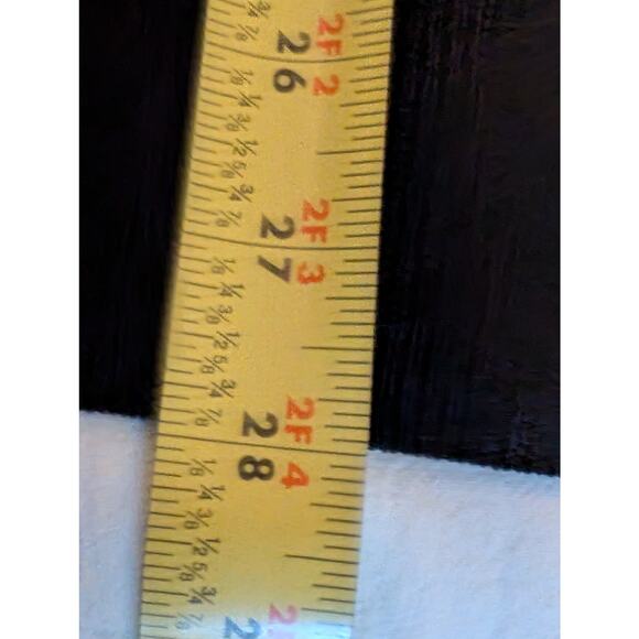 Black Brown Made in Italy 100% Extra Fine Merino Wool Quarter Zip Sweater Mens L - Picture 9 of 10